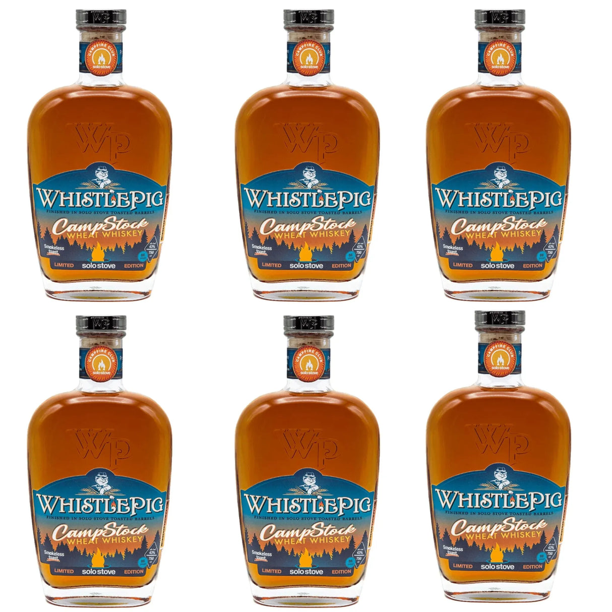 Whistlepig Wheat Whiskey Campstock Solo Stove Toasted Limited Edition - Liquor Geeks