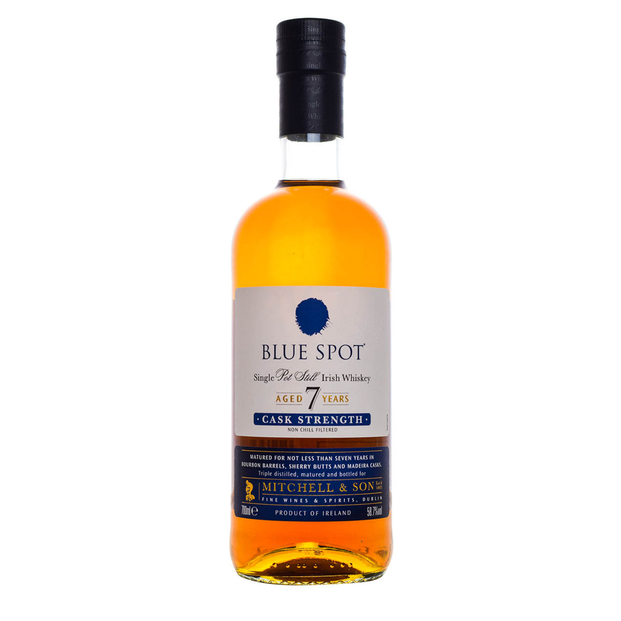 Blue Spot 7 Year Old Cask Strength Irish Whiskey - Liquor Geeks