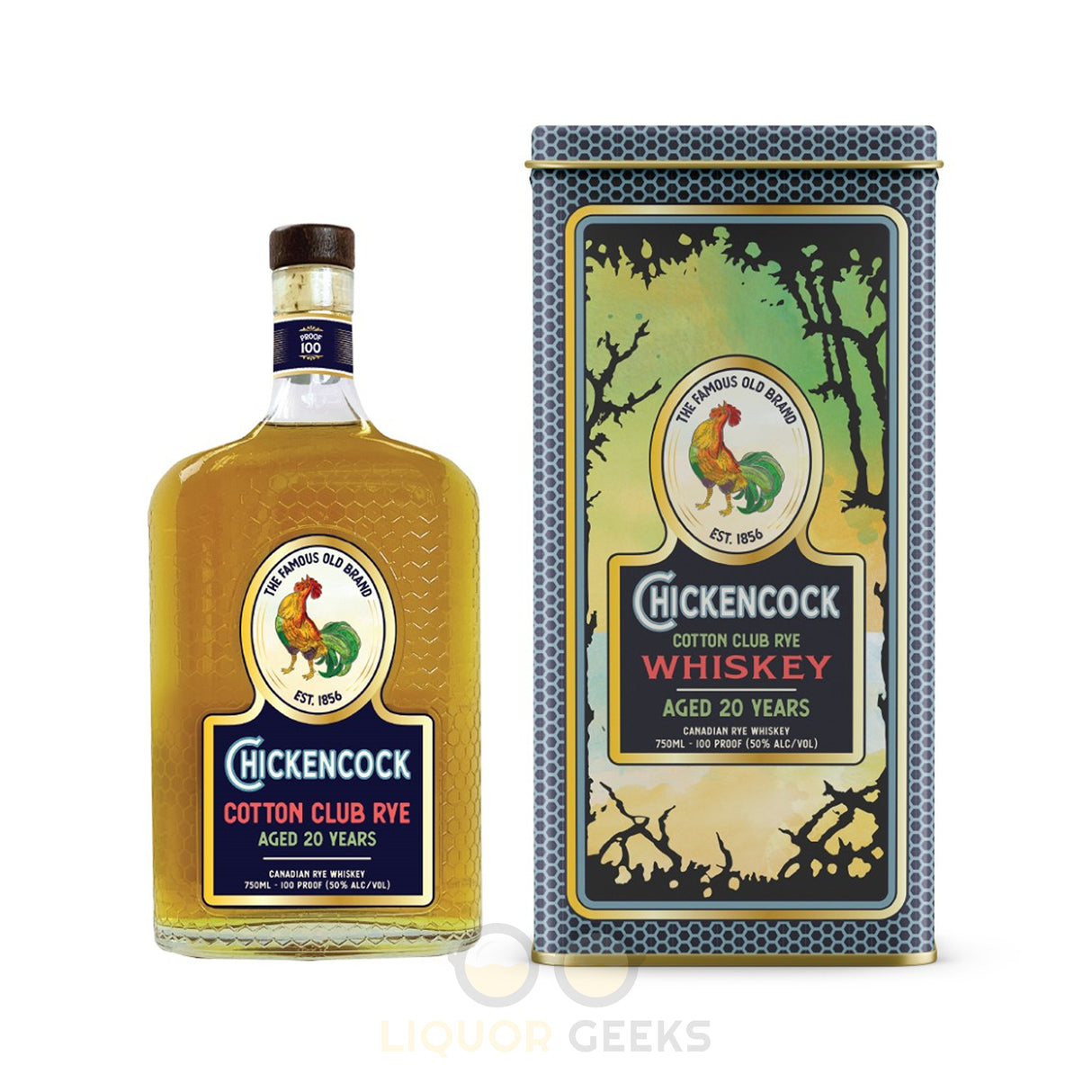 Chicken Cock Cotton Club Rye 20 Year - Liquor Geeks
