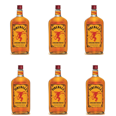 Fireball Cinnamon Whiskey 6-Pack - Liquor Geeks