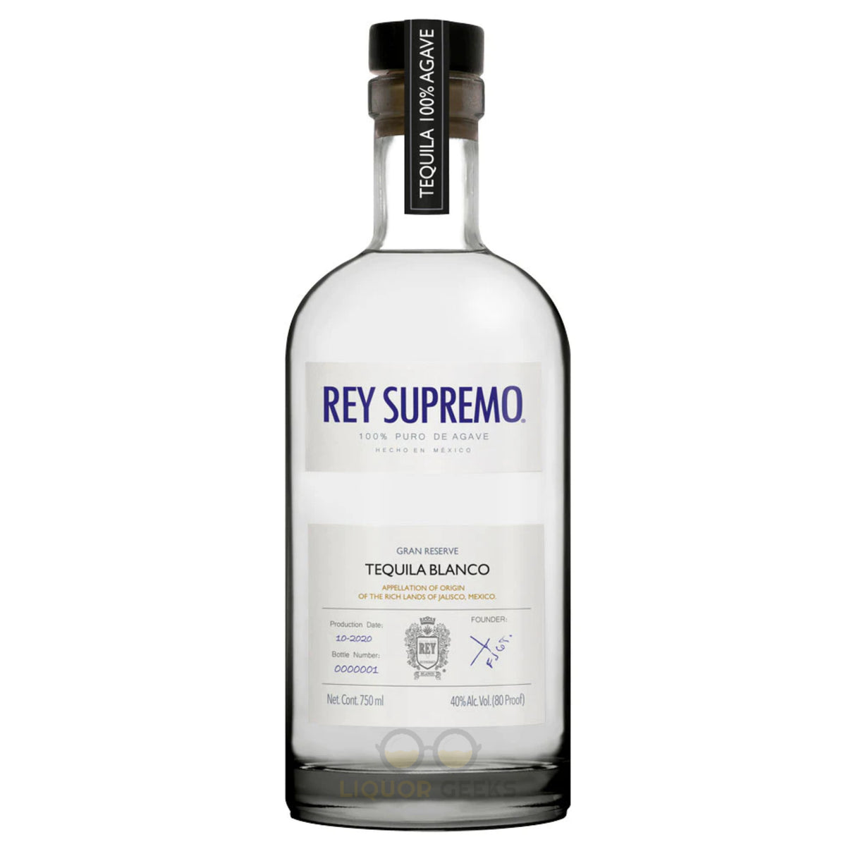 Rey Supremo Tequila Blanco Gran Reserve - Liquor Geeks