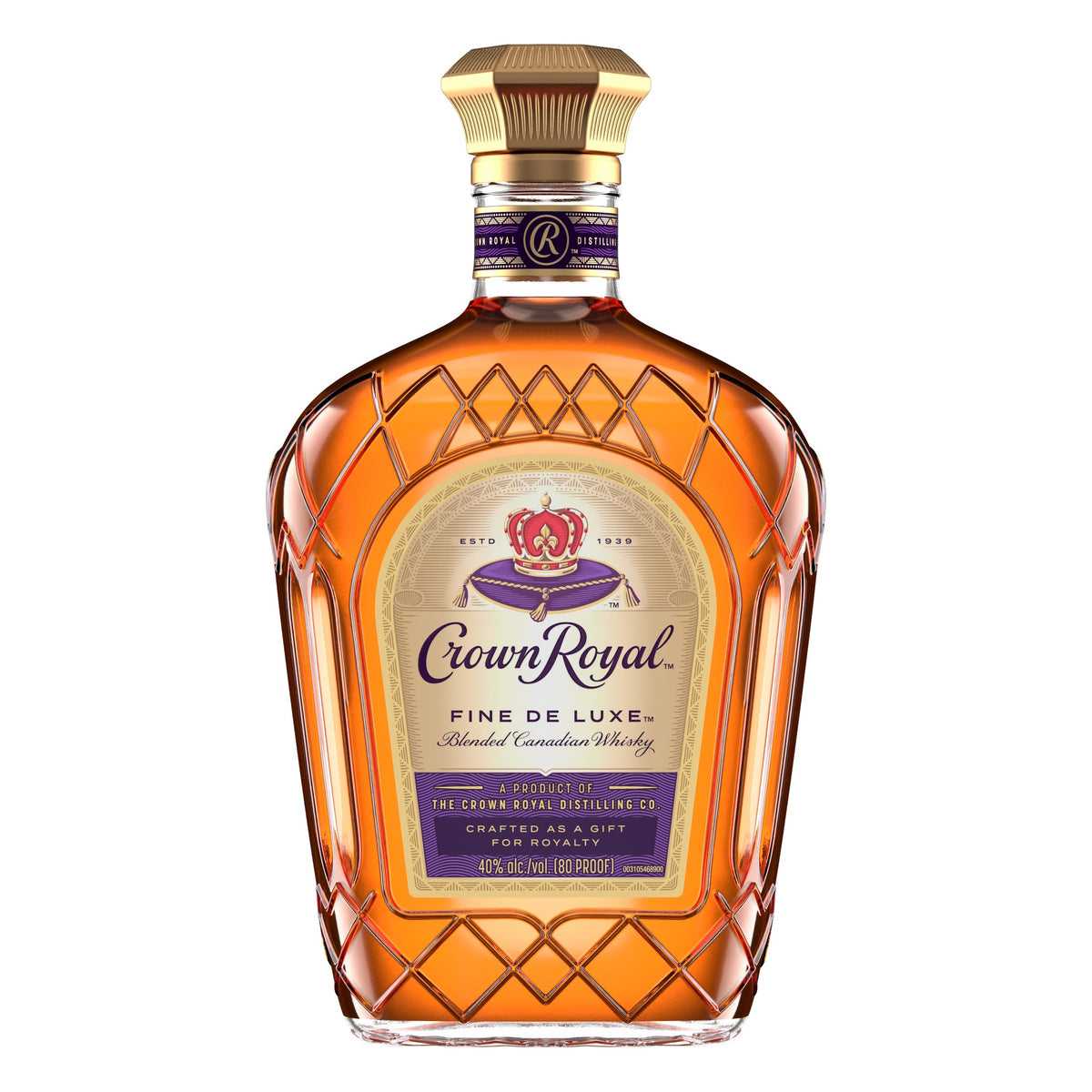 Crown Royal Canadian Whiskey Fine Deluxe