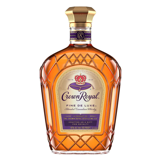Crown Royal Canadian Whiskey Fine Deluxe