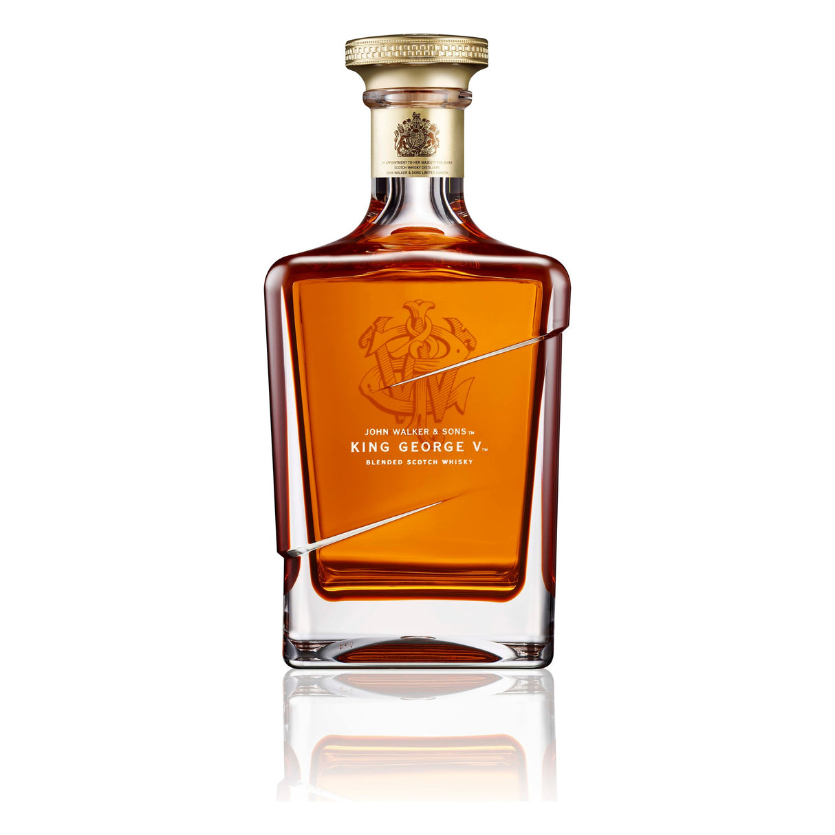 Johnnie Walker Blended Scotch Blue Label King George V Edition Whiskey