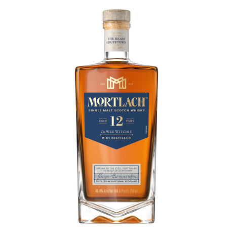 Mortlach Single Malt Scotch The Wee Witchie 12 Year Whiskey