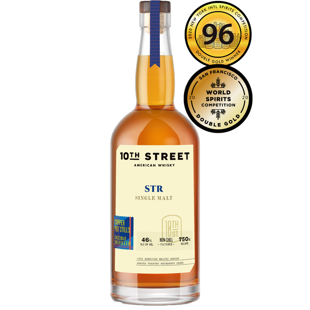 10th Street Distillery Straight American Single Malt Whiskey