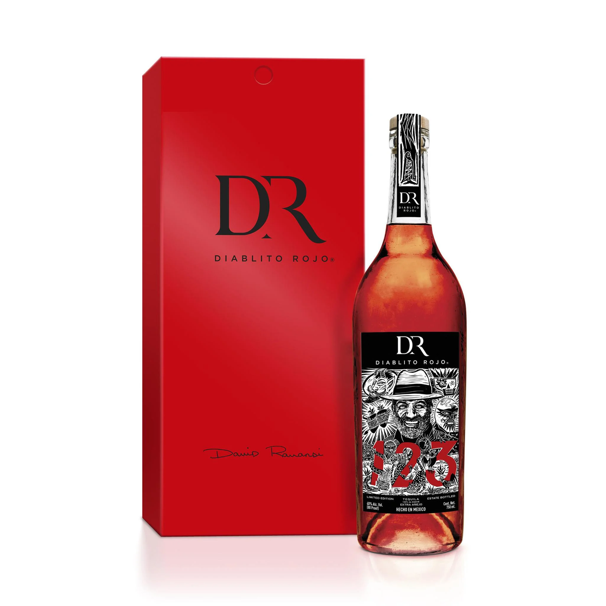 123 Tequila Diabilito Rojo Limited Edition Estate Bottled