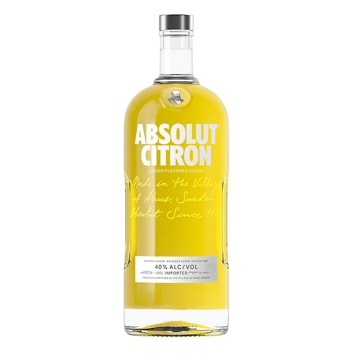 Absolut Citron Flavored Vodka 1.75 Liter