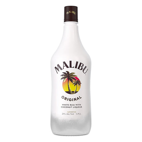 Malibu Coconut Flavored Rum Original 1.75 Liter