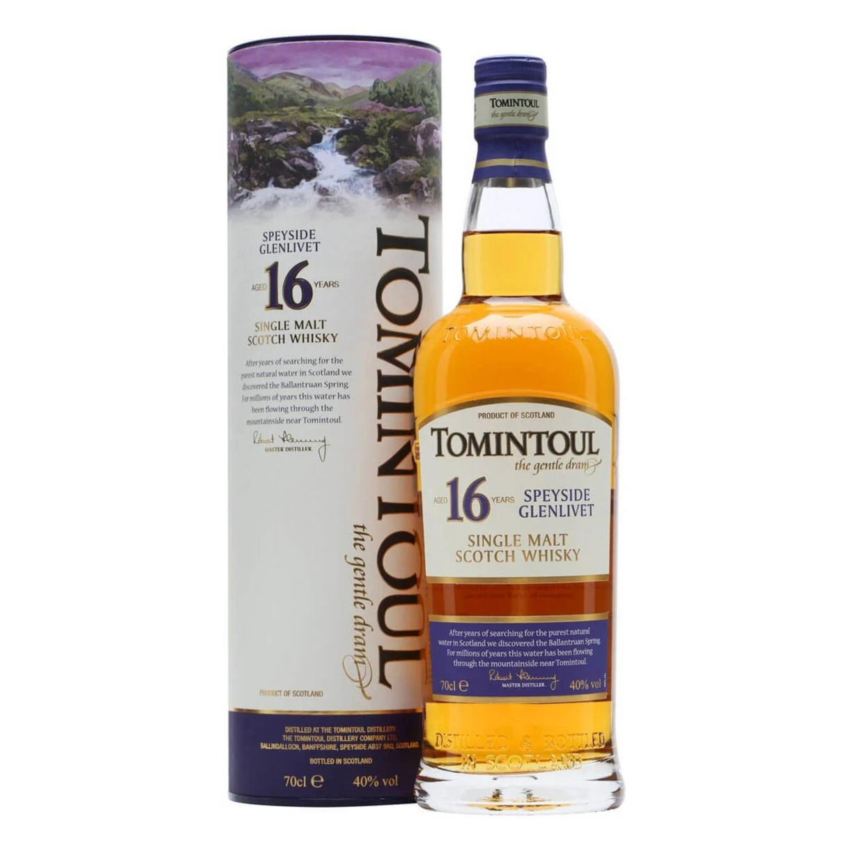 Tomintoul 16 Year Old Scotch Whiskey