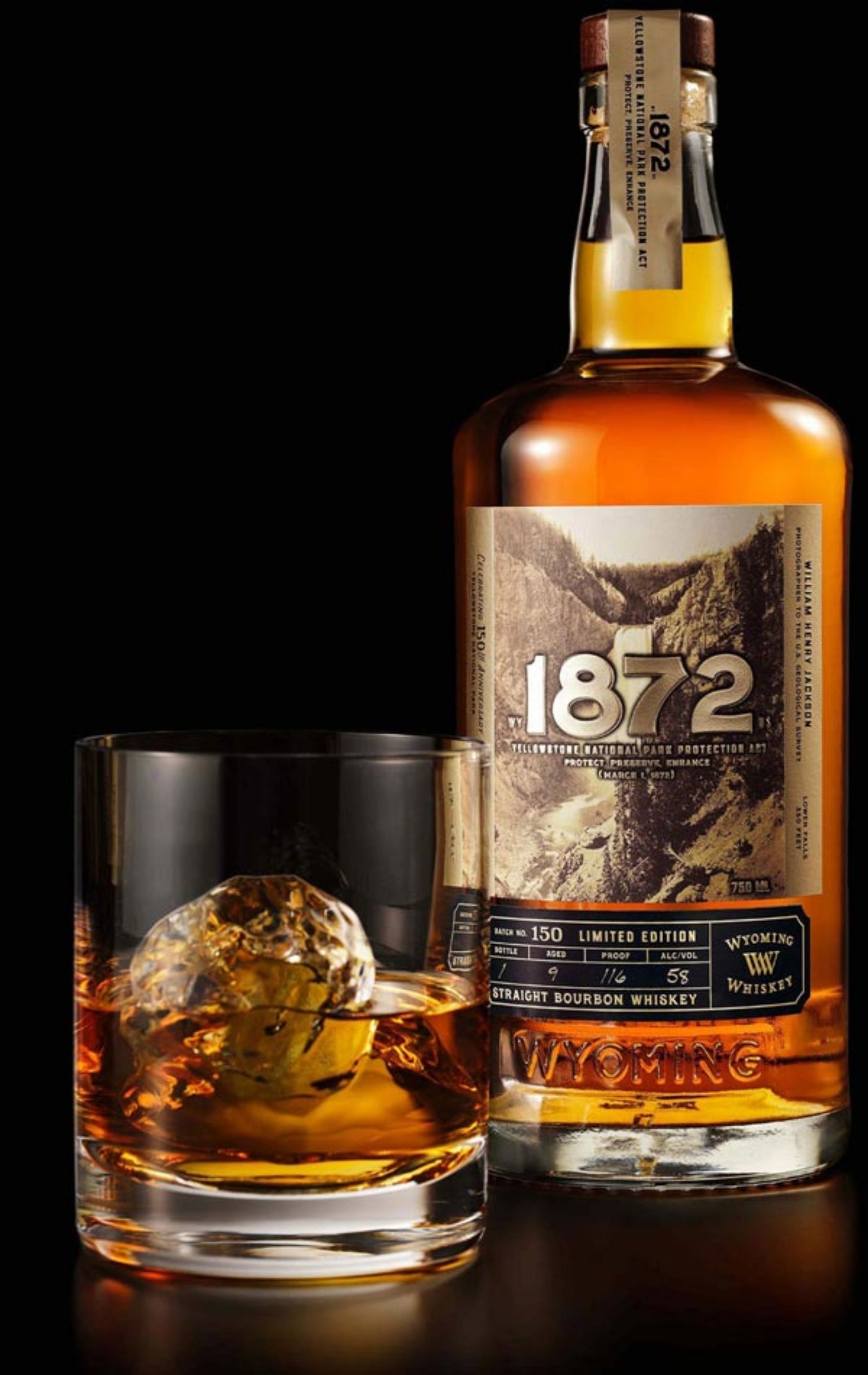 Wyoming Whiskey 1872 Limited Edition Straight Bourbon Whiskey 9 Year | Bottle No. 111