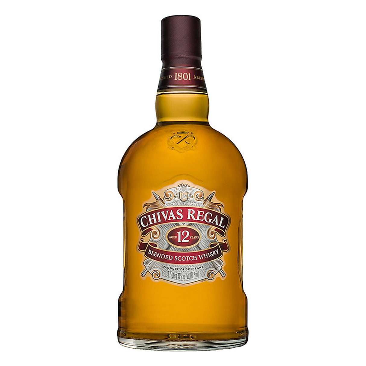 Chivas Regal Blended Scotch 12 Year Whiskey 1.75 Liter