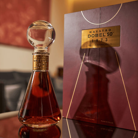 Maestro Dobel 50th Anniversary 1973 Extra Anejo Tequila - official Maestro Dobel photo - Liquor Geeks