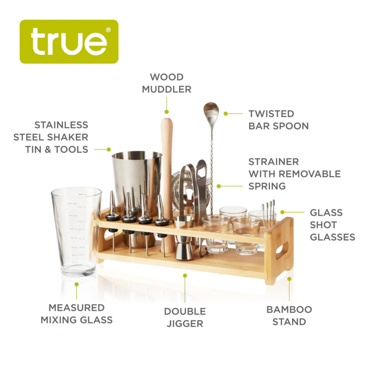 20-Piece Mixologist Barware Set-5