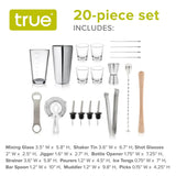 20-Piece Mixologist Barware Set-6