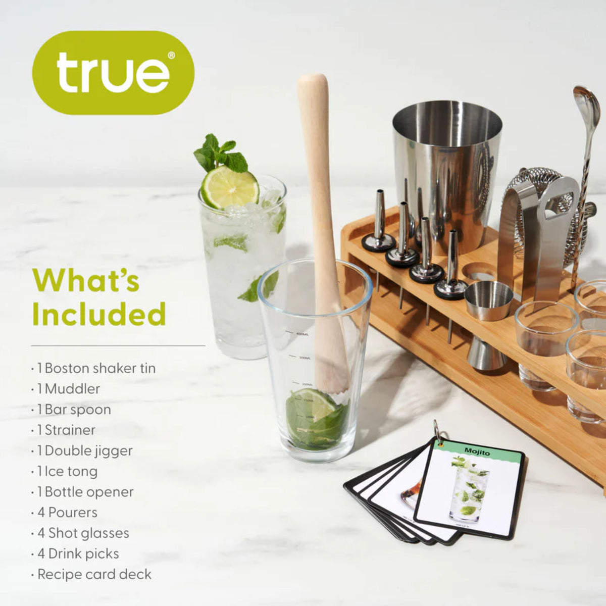 20-Piece Mixologist Barware Set-7