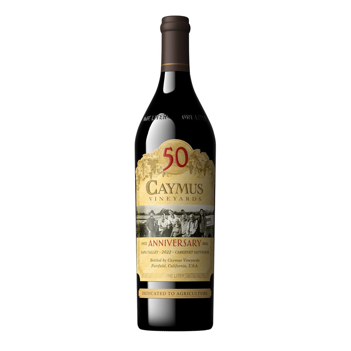 Caymus 50th Anniversary Napa Valley Cabernet Sauvignon 2022 - 1 Liter