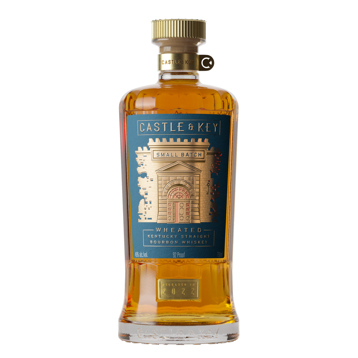 Castle & Key Wheated Small Batch Bourbon Whiskey