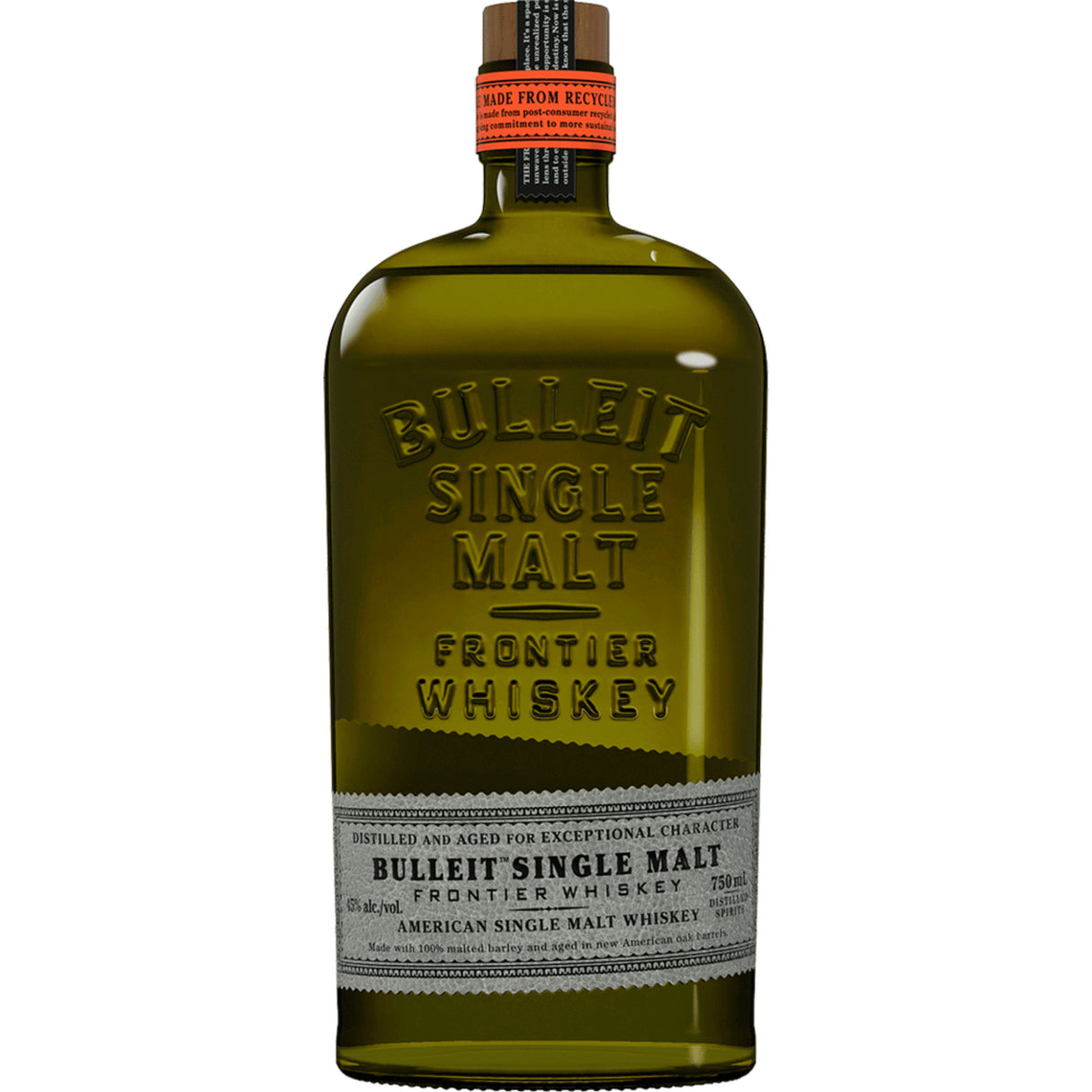 Bulleit Single Malt Whiskey Frontier Whiskey