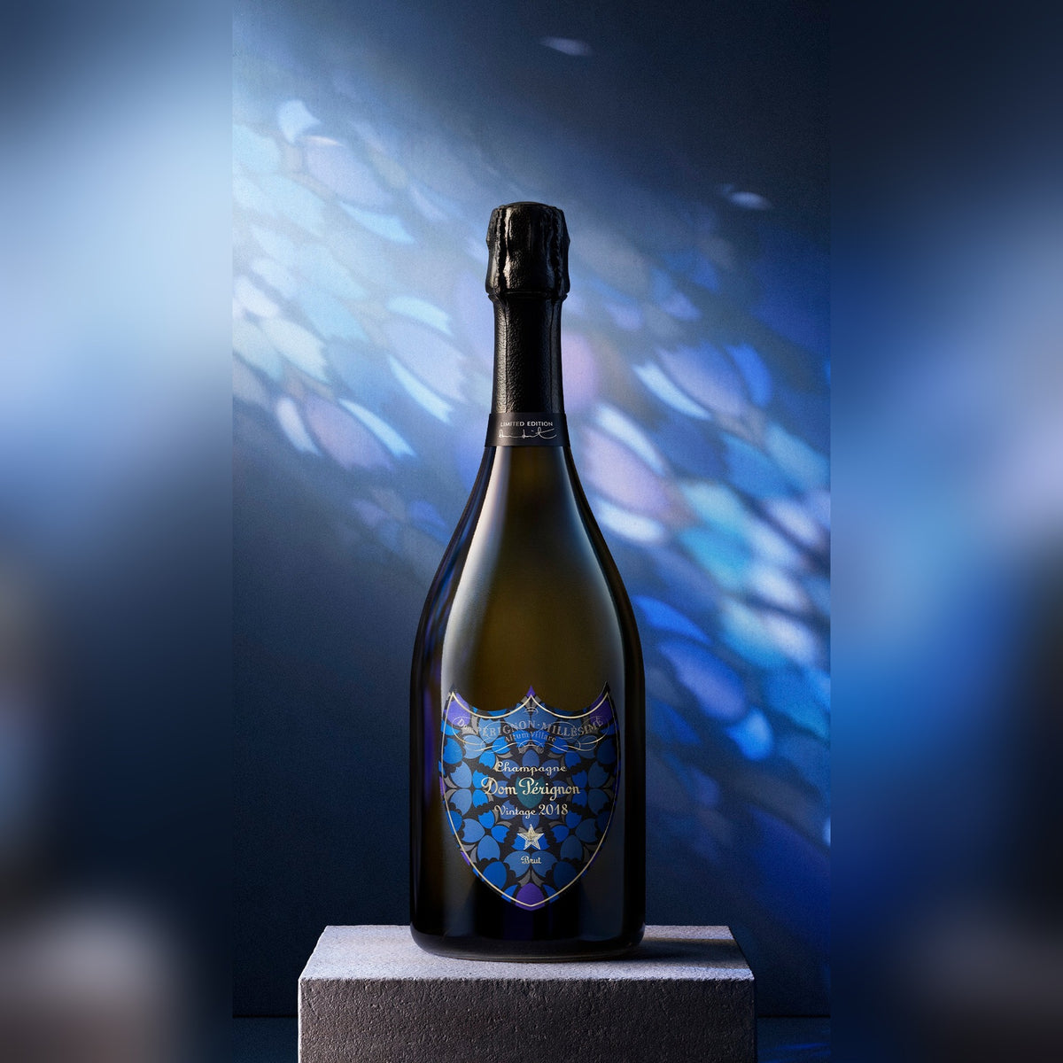 Dom Pérignon Champagne Brut 2018 – Damien Hirst Limited Edition (With Gift Box) - official Dom Pérignon photo - Liquor Geeks