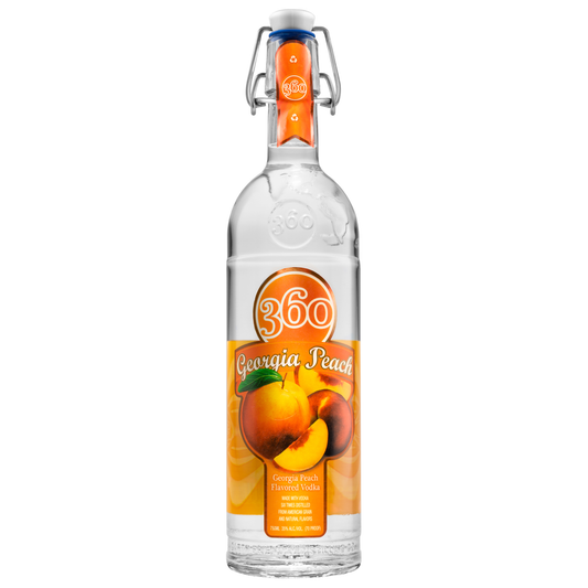 360 Georgia Peach Vodka - Liquor Geeks