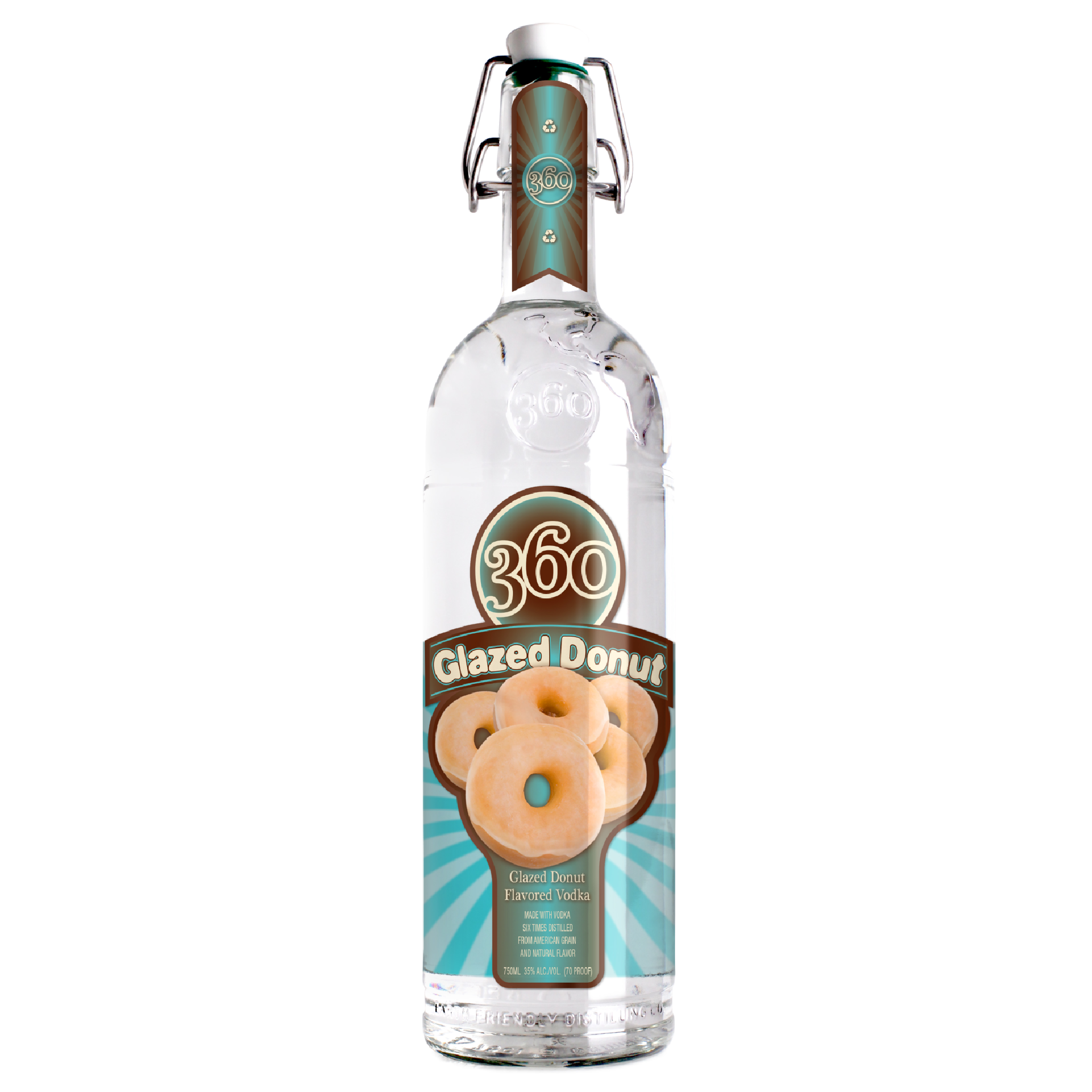 360 Glazed Donut Vodka Liquor Geeks