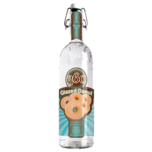 360 Glazed Donut Vodka - Liquor Geeks