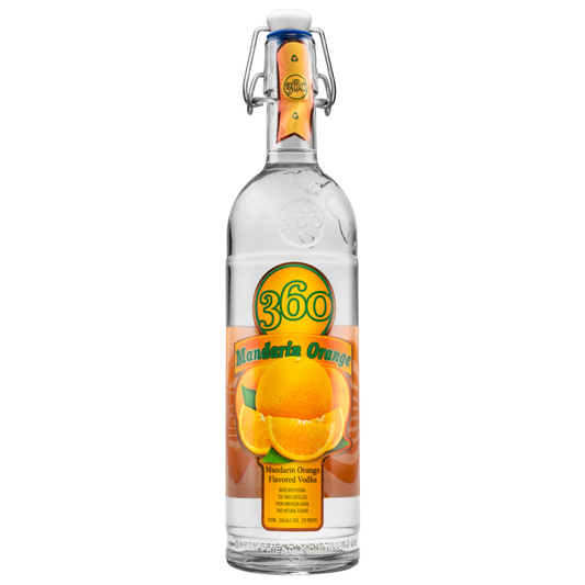 360 Mandarin Orange Vodka - Liquor Geeks