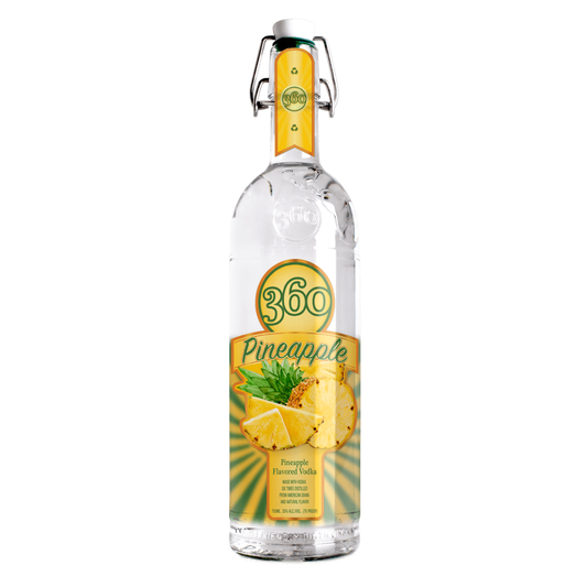 360 Pineapple Vodka - Liquor Geeks