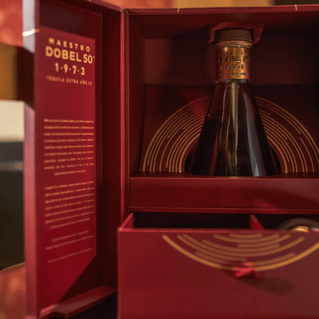 Maestro Dobel 50th Anniversary 1973 Extra Anejo Tequila - official Maestro Dobel photo - Liquor Geeks