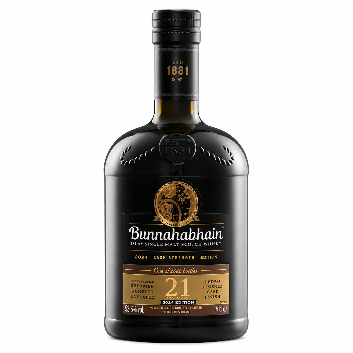 Bunnahabhain 21 Year Old Cask Strength 2024 Edition