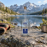 44 North Mountain Huckleberry Vodka alpine lake rock - Liquor Geeks