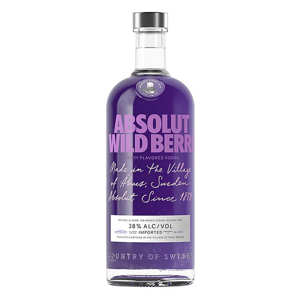 Absolut Wild Berri Flavored Vodka 1 Liter