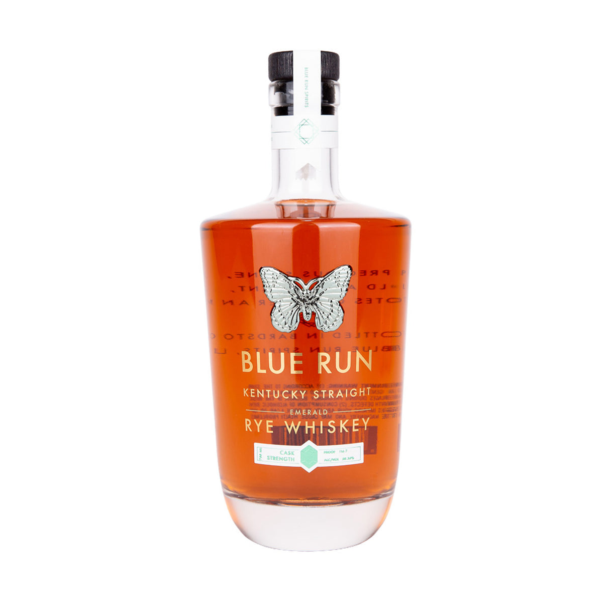 Blue Run Straight Rye Whiskey Small Batch Emerald Batch #2