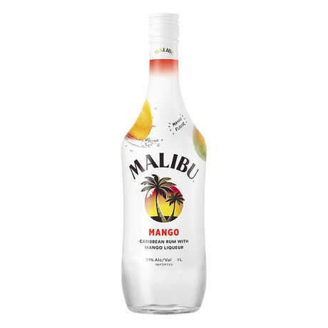 Malibu Mango Flavored Rum 1 Liter