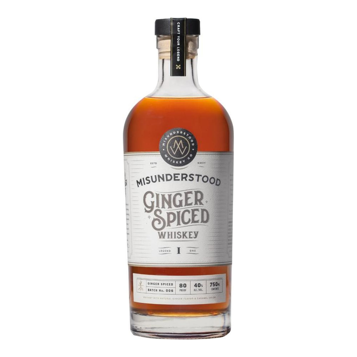 Misunderstood Ginger Spiced Whiskey