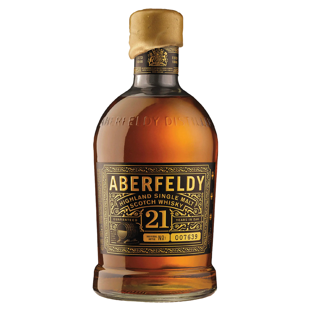 Aberfeldy 21 Year Old Single Malt Scotch Whiskey