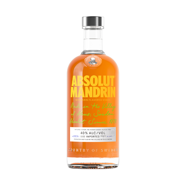 Absolut Orange Flavored Vodka Mandrin