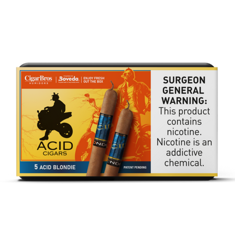 Acid Blondie 4x38 - 5 Pack (Petite Corona Connecticut Shade Mild-Bodied) by CigarBros-1
