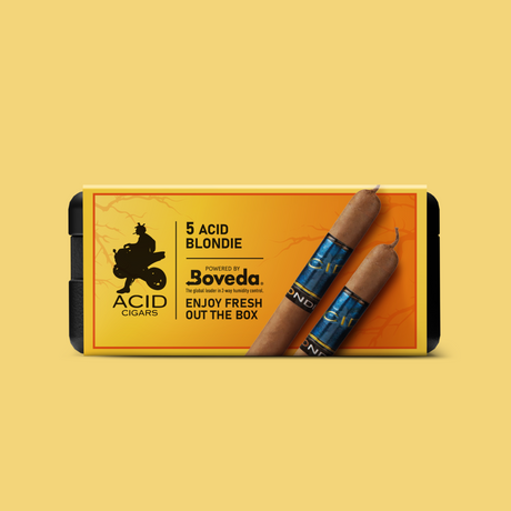 Acid Blondie 4x38 - 5 Pack (Petite Corona Connecticut Shade Mild-Bodied) by CigarBros-5
