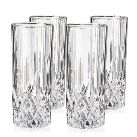 Admiral Crystal Highball Glasses, Set of 4-1