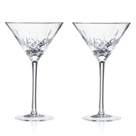 Admiral Crystal Martini Glasses, Set of 2-1