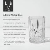Admiral Crystal Mixing Glass-5