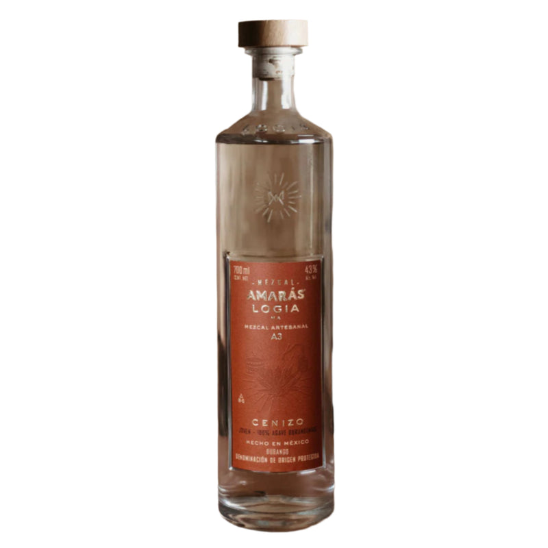 Amaras Mezcal Artesanal Ma Joven Logia A3 Cenizo | LG | Liquor Geeks