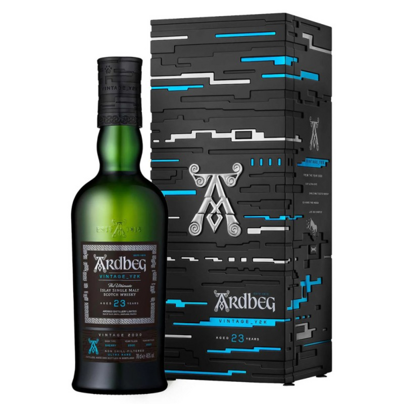 Ardbeg 23年 シングルモルトウイスキー 700ml Ardbeg The Ultimate Vintage Y2K 23 Yr Single Malt Scotc | LG