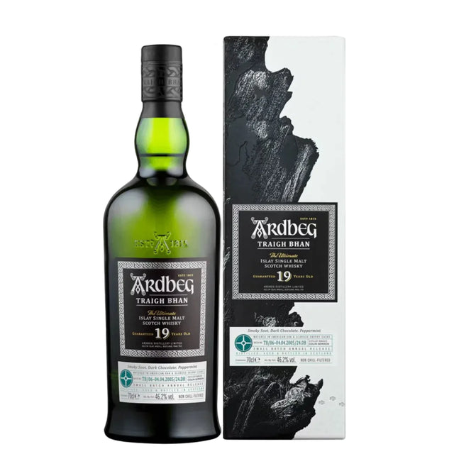 Ardbeg Traigh Bhan 19 Year Single Malt Scotch Whiskey 2024 Edition W/ Gift Box