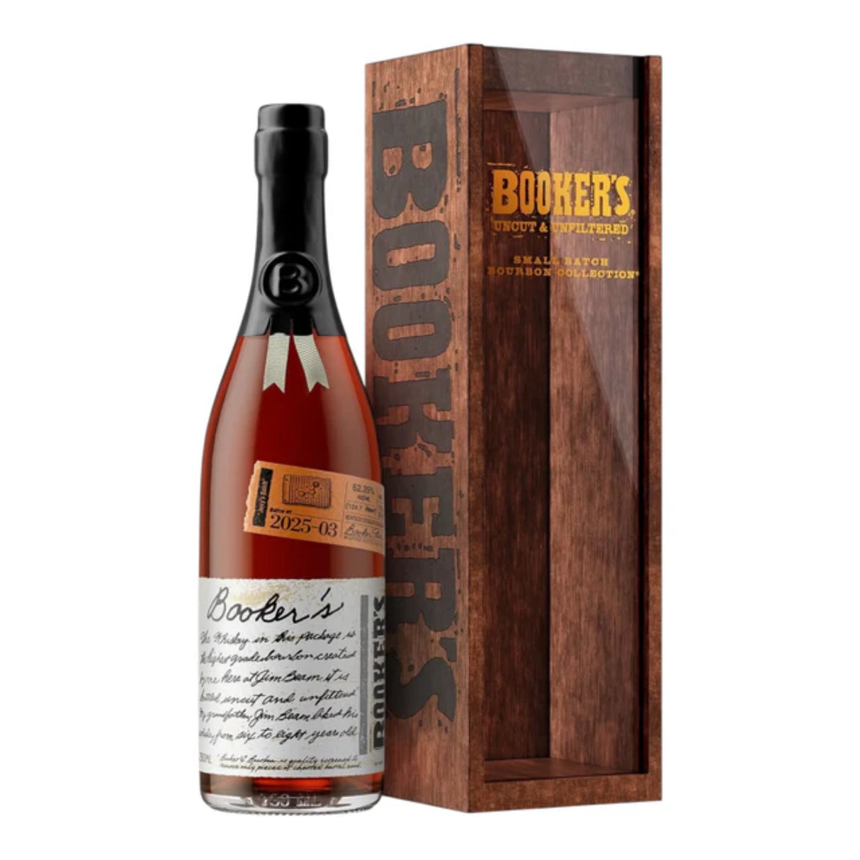 Booker’s Bourbon 2025‑03 “Jerry’s Batch” Kentucky Straight Bourbon Whiskey
