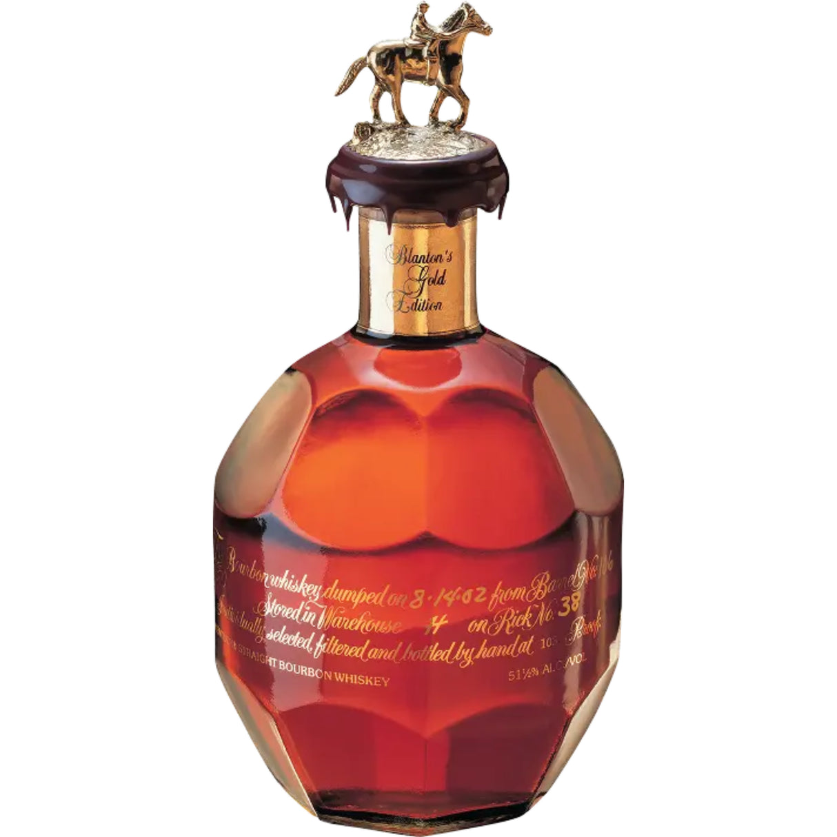 Blanton's Gold Single Barrel Bourbon Whiskey 700mL