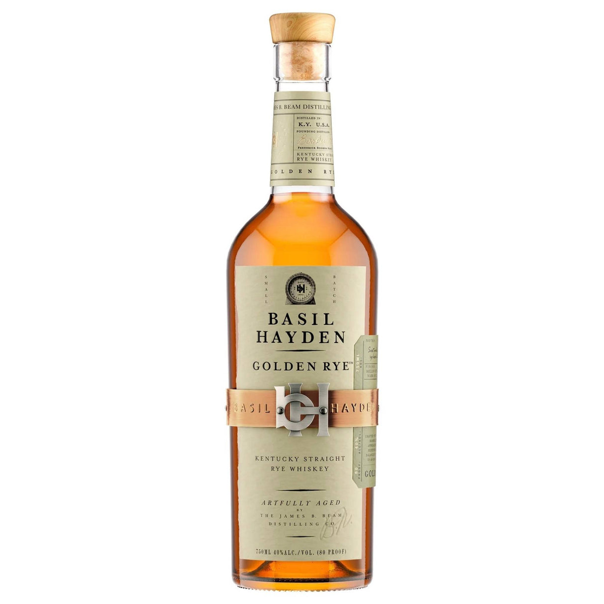 Basil Hayden Golden Rye Kentucky Straight Rye Whiskey Artfully Aged