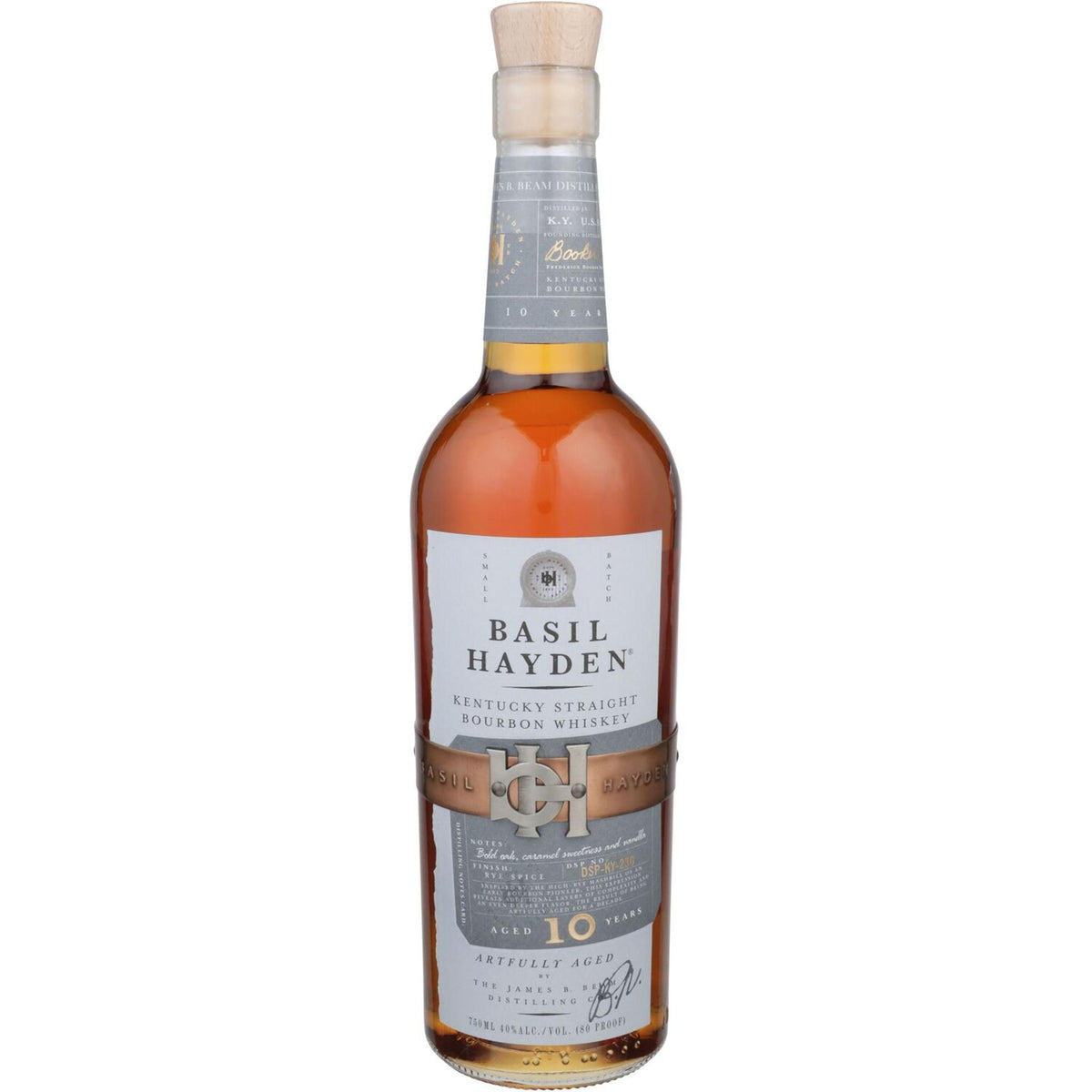 Basil Hayden's Straight Bourbon Artfully Aged 10 Year Whiskey